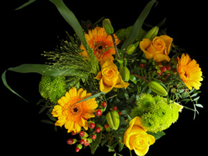 Orange -based bouquet