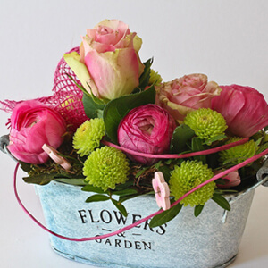 image photo of flower arrangement